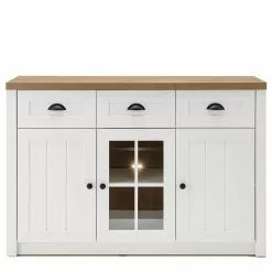 Norrwood Sideboard Proville I - Eiche Weiß Dekor / Eiche Dekor -Buromobel Verkaufe 1000213890 200525 13141400099 DETAILS P000000001000213890