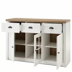 Norrwood Sideboard Proville I - Eiche Weiß Dekor / Eiche Dekor -Buromobel Verkaufe 1000213890 200525 13141400100 DETAILS P000000001000213890