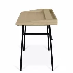 Temahome Schreibtisch Ply II - Eiche teilmassiv / Metall - Eiche Hell / Schwarz -Buromobel Verkaufe 1000214019 200527 06044300038 DETAILS P000000001000214019
