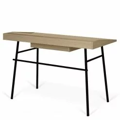 Temahome Schreibtisch Ply II - Eiche teilmassiv / Metall - Eiche Hell / Schwarz -Buromobel Verkaufe 1000214019 200527 06044400040 DETAILS P000000001000214019