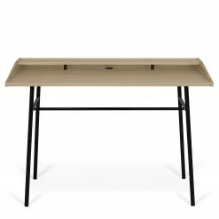 Temahome Schreibtisch Ply I - Eiche teilmassiv / Metall - Eiche Hell / Schwarz -Buromobel Verkaufe 1000214023 200527 06051800075 DETAILS P000000001000214023