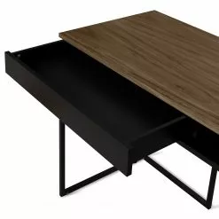 Temahome Schreibtisch City - Nussbaum / Schwarz -Buromobel Verkaufe 1000214065 200527 06061700150 DETAILS P000000001000214065