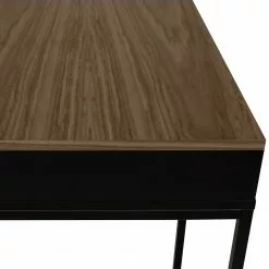 Temahome Schreibtisch City - Nussbaum / Schwarz -Buromobel Verkaufe 1000214065 200527 06061700151 DETAILS P000000001000214065