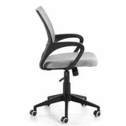 Furnitive Bürostuhl Elrick - Nylon & Mesh / Stahl - Grau / Schwarz -Buromobel Verkaufe 1000214311 200609 07300800003 DETAILS P000000001000214311