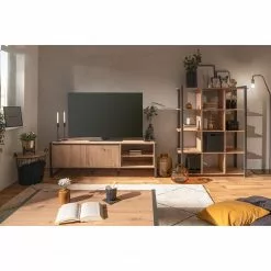 Red Living Regal Denville - Eiche Artisan Dekor / Anthrazit -Buromobel Verkaufe 1000214500 200608 14163300086 MOOD DETAILS P000000001000214500 mood