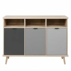 Mørteens Sideboard Elysian - Grau / Eiche Dekor -Buromobel Verkaufe 1000214503 200608 14174000126 DETAILS P000000001000214503