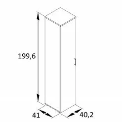 Furnitive Aktenschrank Cookley III - Anthrazit 15 Furnitive Aktenschrank Cookley III - Anthrazit -Buromobel Verkaufe 1000214833 200608 06121300058 SKETCH DETAILS P000000001000214833 sketch