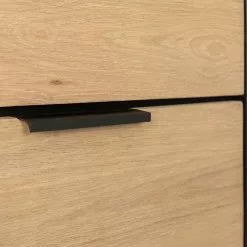 Studio Copenhagen Regal Xavi - Echtholzfurnier / Metall - Eiche / Eiche Schwarz -Buromobel Verkaufe 1000218026 220107 12570000082 DETAILS P000000001000218026