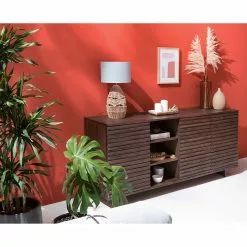 Studio Copenhagen Sideboard Kirley III - Akazie massiv - Akazie Dunkel -Buromobel Verkaufe 1000218057 210420 08100300004 MOOD DETAILS P000000001000218057 mood