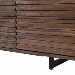 Studio Copenhagen Sideboard Kirley II - Akazie massiv - Akazie Dunkel -Buromobel Verkaufe 1000218073 210311 12040300017 DETAILS P000000001000218073