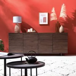 Studio Copenhagen Sideboard Kirley II - Akazie massiv - Akazie Dunkel -Buromobel Verkaufe 1000218073 210420 08100700010 MOOD DETAILS P000000001000218073 mood