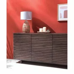 Studio Copenhagen Sideboard Kirley II - Akazie massiv - Akazie Dunkel -Buromobel Verkaufe 1000218073 210420 08101100013 DETAILS P000000001000218073