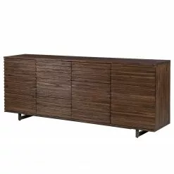 Studio Copenhagen Sideboard Kirley II - Akazie massiv - Akazie Dunkel