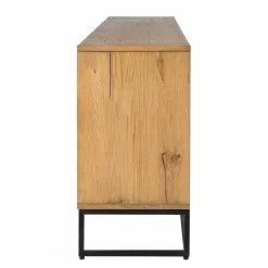 Studio Copenhagen Sideboard Flox II - Echtholzfurnier / Metall - Eiche / Schwarz -Buromobel Verkaufe 1000218135 210901 08134800023 DETAILS P000000001000218135 1