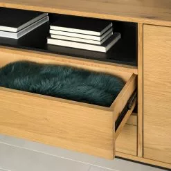 Studio Copenhagen Sideboard Flox II - Echtholzfurnier / Metall - Eiche / Schwarz -Buromobel Verkaufe 1000218135 211020 14143800071 DETAILS P000000001000218135 1