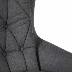 Jack & Alice Bürosessel Bracon II - Flachgewebe / Nylon - Dunkelgrau / Schwarz -Buromobel Verkaufe 1000218350 220330 050 DETAILS P000000001000218350