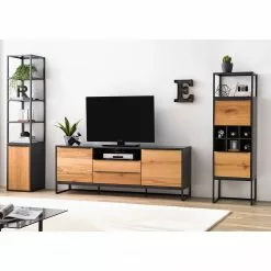 Red Living Regal Barview - Echtholzfurnier - Eiche / Anthrazit 24 Red Living Regal Barview - Echtholzfurnier - Eiche / Anthrazit -Buromobel Verkaufe 1000218360 210413 12575600007 MOOD DETAILS P000000001000218360 mood