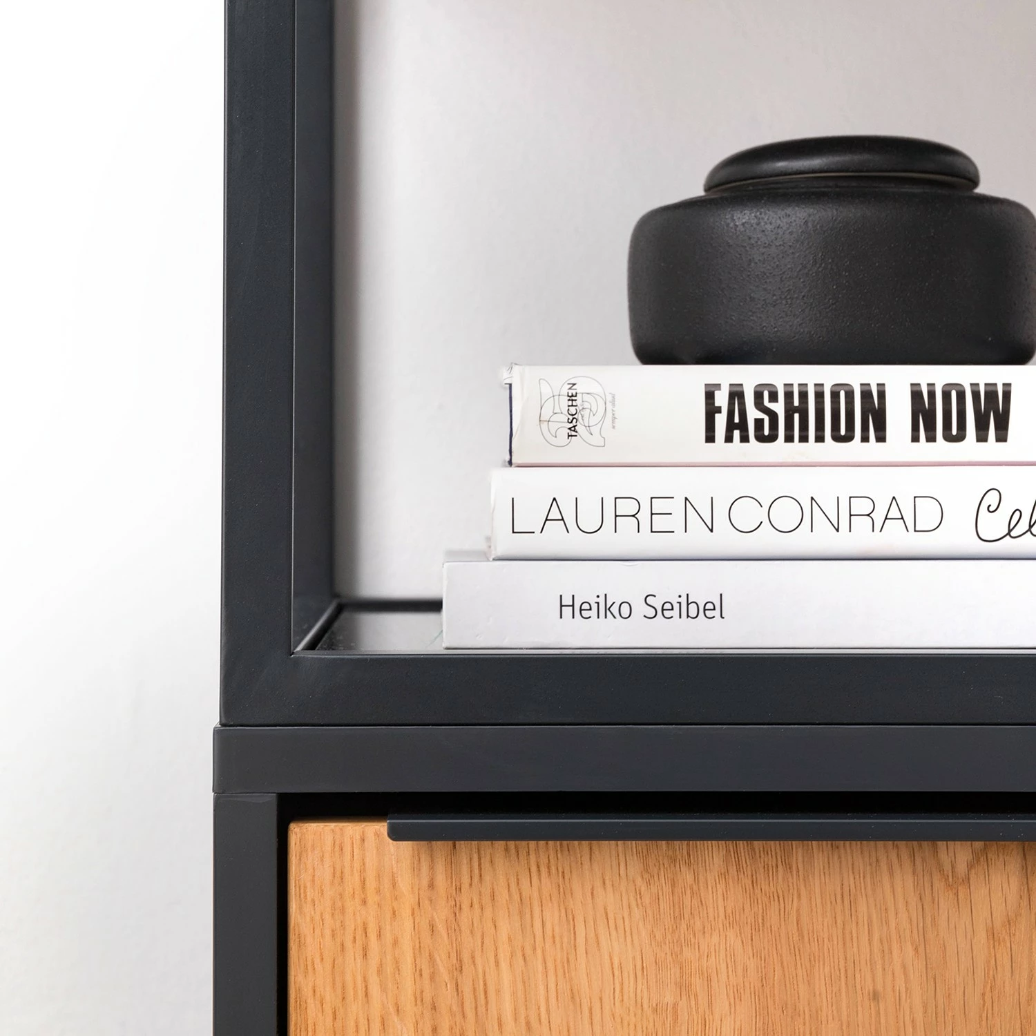 Red Living Regal Barview - Echtholzfurnier - Eiche / Anthrazit 20 Red Living Regal Barview - Echtholzfurnier - Eiche / Anthrazit – Bild 18