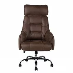 Furnitive Bürostuhl Grately - Microfaser / Nylon - Braun / Schwarz -Buromobel Verkaufe 1000218362 220330 030 DETAILS P000000001000218362