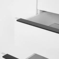 Fredriks Sideboard White Hall II - Matt Weiß / Schwarz -Buromobel Verkaufe 1000218367 210420 13405700007 DETAILS P000000001000218367