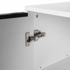 Fredriks Sideboard White Hall II - Matt Weiß / Schwarz -Buromobel Verkaufe 1000218367 210420 13410100009 DETAILS P000000001000218367