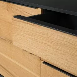 Red Living Sideboard Barview I - Echtholzfurnier - Eiche / Anthrazit -Buromobel Verkaufe 1000218372 210420 14110700008 DETAILS P000000001000218372