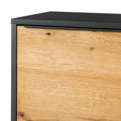 Red Living Sideboard Barview I - Echtholzfurnier - Eiche / Anthrazit -Buromobel Verkaufe 1000218372 210420 14110900009 DETAILS P000000001000218372