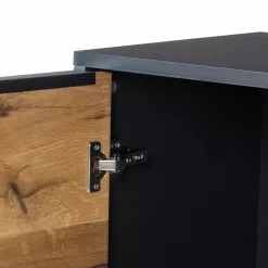 Red Living Sideboard Barview I - Echtholzfurnier - Eiche / Anthrazit -Buromobel Verkaufe 1000218372 210420 14111000010 DETAILS P000000001000218372