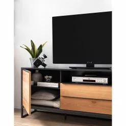 Red Living Sideboard Barview II - Echtholzfurnier - Eiche / Anthrazit -Buromobel Verkaufe 1000218373 210413 12582700031 DETAILS P000000001000218373