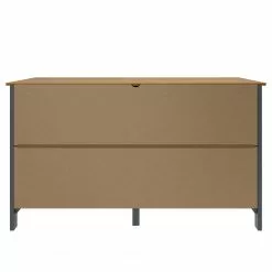 Maison Belfort Sideboard Rivery III - Kiefer massiv - Anthrazit -Buromobel Verkaufe 1000218440 210128 06175800050 DETAILS P000000001000218440