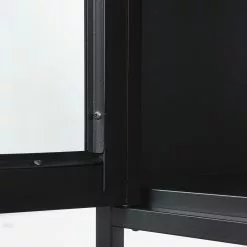 Ars manufacti Sideboard Kayys - Glas / Metall - Schwarz -Buromobel Verkaufe 1000219025 210330 15113900032 DETAILS P000000001000219025