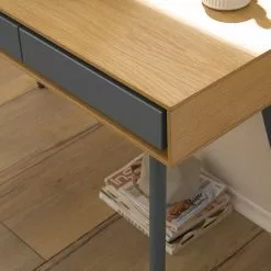 Studio Copenhagen Schreibtisch Danica - Echtholzfurnier - Matt Dunkelgrau / Esche 24 Studio Copenhagen Schreibtisch Danica - Echtholzfurnier - Matt Dunkelgrau / Esche -Buromobel Verkaufe 1000220428 210903 11024700074 DETAILS P000000001000220428