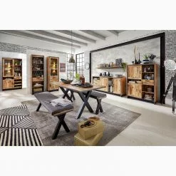 Ridgevalley Sideboard Priay - Lärche Dekor / Graphit -Buromobel Verkaufe 1000220687 200819 06373300123 MOOD DETAILS P000000001000220687 mood