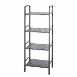 Loftscape Regal Rumford - Metall - Grau - Höhe: 109 cm