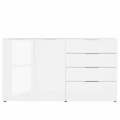 Germania Sideboard Oakland II - Glas - Weiß -Buromobel Verkaufe 1000223281 200826 06235700037 DETAILS P000000001000223281