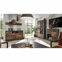 Red Living Sideboard Buzan - Altholz Dekor / Anthrazit -Buromobel Verkaufe 1000223919 200828 15453400093 MOOD DETAILS P000000001000223919 mood