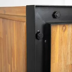 Ars manufacti Sideboard Urban Industry I - Akazie teilmassiv / Metall - Akazie / Schwarz -Buromobel Verkaufe 1000224201 210908 15541900007 DETAILS P000000001000224201