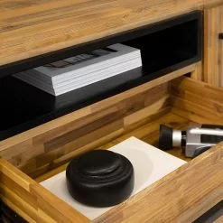 Ars manufacti Sideboard Urban Industry I - Akazie teilmassiv / Metall - Akazie / Schwarz -Buromobel Verkaufe 1000224201 220118 132848000037 DETAILS P000000001000224201