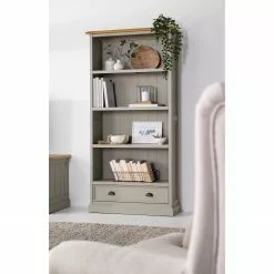 Maison Belfort Regal Lavalle - Kiefer teilmassiv - Kiefer / Hellgrau -Buromobel Verkaufe 1000224204 210723 09290000018 MOOD DETAILS P000000001000224204 mood