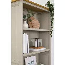 Maison Belfort Regal Lavalle - Kiefer teilmassiv - Kiefer / Hellgrau -Buromobel Verkaufe 1000224204 210723 09290000019 DETAILS P000000001000224204