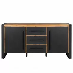 Ars manufacti Sideboard Urban Industry IV - Akazie teilmassiv / Metall - Akazie / Schwarz -Buromobel Verkaufe 1000224216 210908 15542000022 DETAILS P000000001000224216