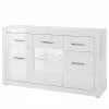 Loftscape Sideboard Bricktown I - Hochglanz Weiß / Matt Weiß -Buromobel Verkaufe 1000224389 200904 12212800051 IMAGE P000000001000224389