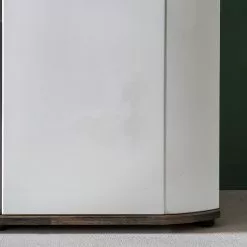 Fredriks Sideboard Karlsburg - Hochglanz Weiß / Altholz Dekor -Buromobel Verkaufe 1000224471 200902 06404300060 DETAILS P000000001000224471