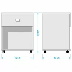 Wimex Rollcontainer Cindy -Buromobel Verkaufe 1000224523 220107 144343000553 SKETCH DETAILS P000000001000224523 sketch