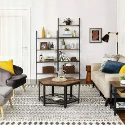 Red Living Leiterregal Crosshill II - Braun / Schwarz -Buromobel Verkaufe 1000226190 200922 17383600065 MOOD DETAILS P000000001000226190 mood