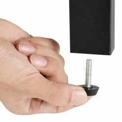 Red Living Eckregal Long Pine I - Braun / Schwarz - Höhe: 159 cm -Buromobel Verkaufe 1000226205 200922 17390000123 DETAILS P000000001000226205