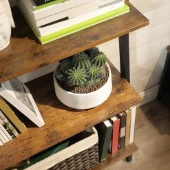 Red Living Leiterregal Crosshill I - Braun / Schwarz -Buromobel Verkaufe 1000226210 200922 17391000150 MOOD DETAILS P000000001000226210 mood