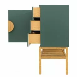 Tenzo Sideboard Scoop - Eiche teilmassiv - Dunkelgrün -Buromobel Verkaufe 1000226392 201006 12073800135 DETAILS P000000001000226392