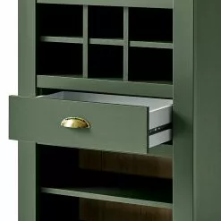 Norrwood Regal Cardet I - Moosgrün / Eiche Wotan Dekor -Buromobel Verkaufe 1000227558 201016 13034300045 DETAILS P000000001000227558