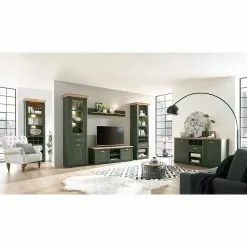 Norrwood Sideboard Cardet - Moosgrün / Eiche Wotan Dekor -Buromobel Verkaufe 1000227576 201016 13050400119 MOOD DETAILS P000000001000227576 mood